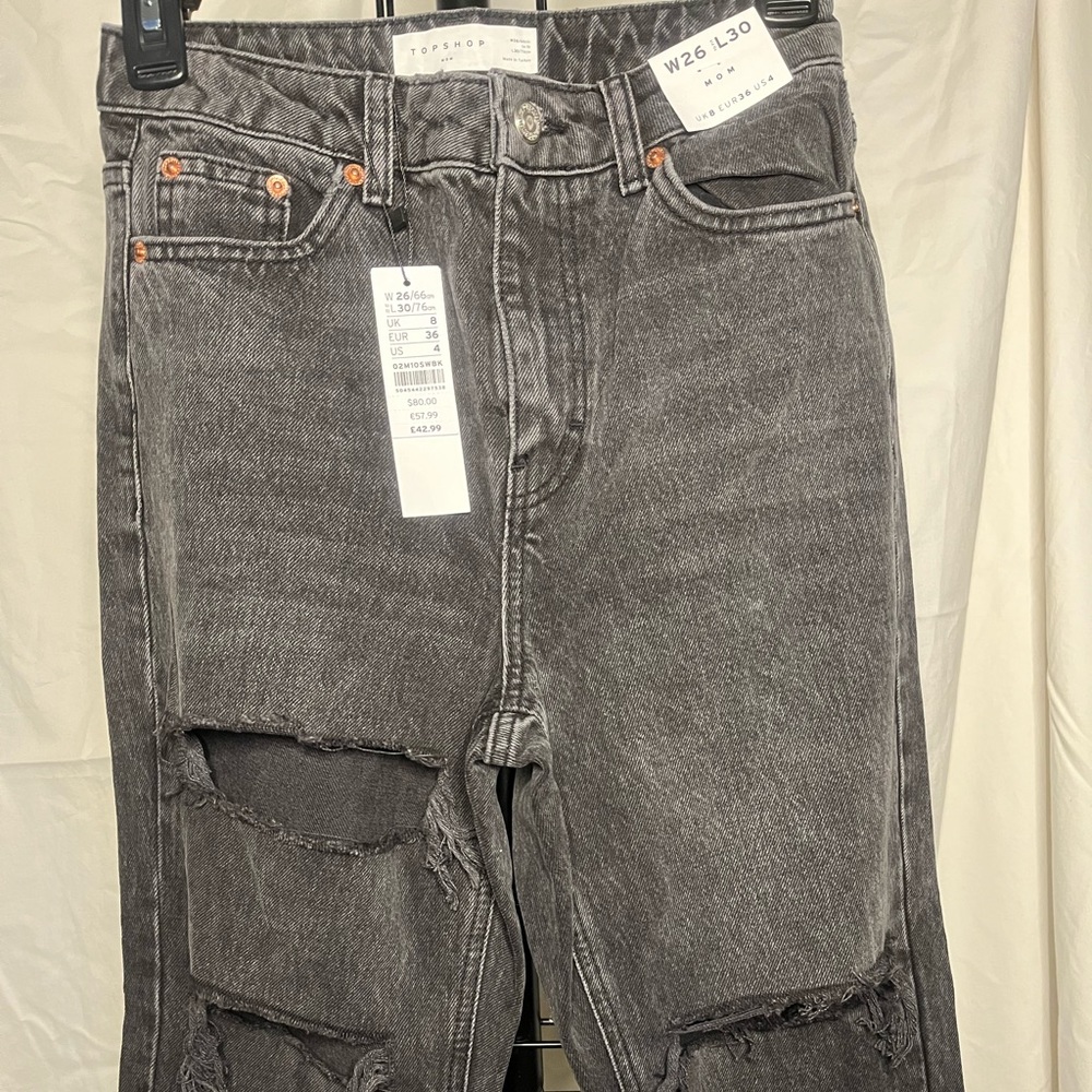 TopShop mom jeans